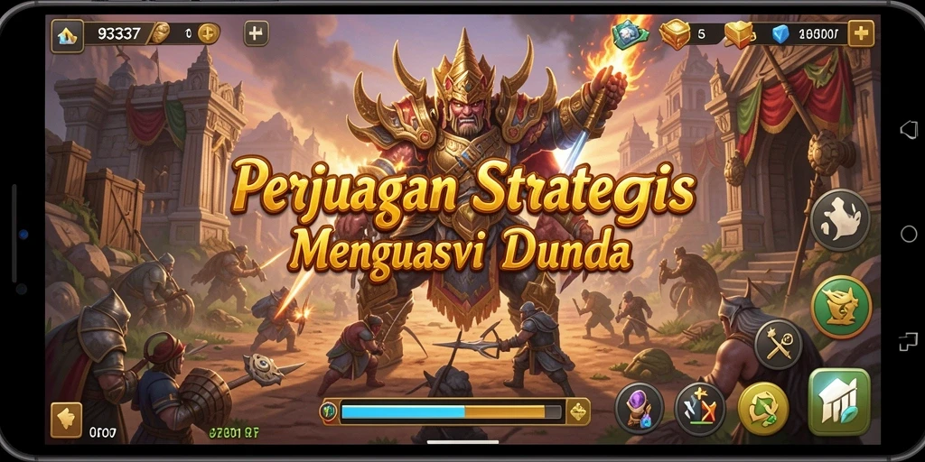 Gameplay seru dengan taktik mendalam di 93337.