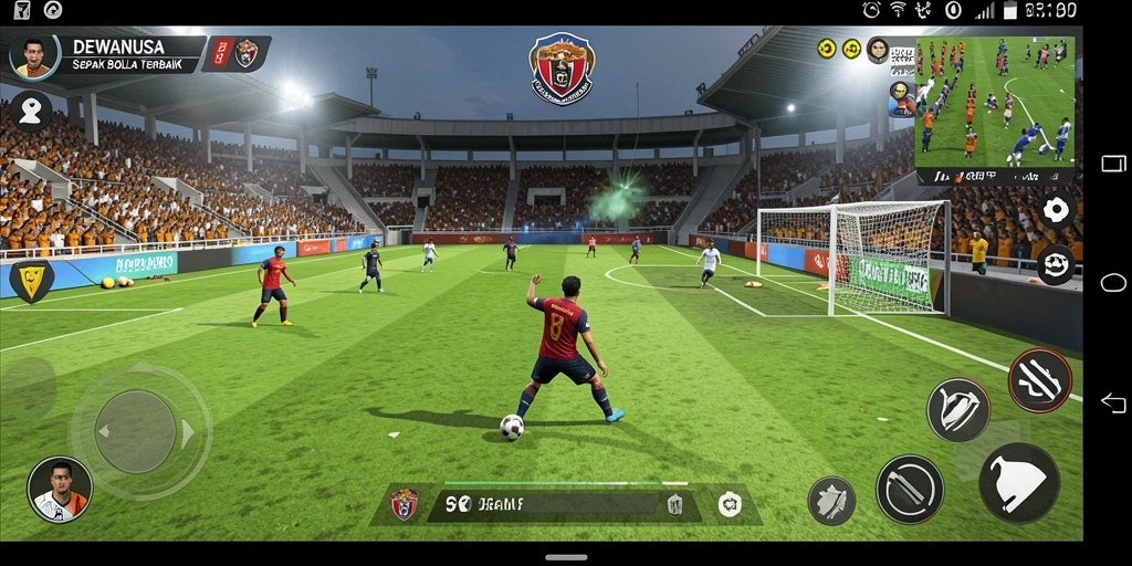 Gameplay mendebarkan dalam DEWANUSA dengan strategi tim yang mendalam.