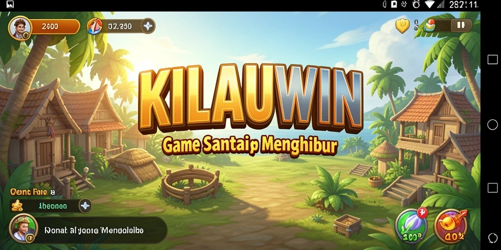 Tampilan screenshot KILAUWIN dengan gameplay yang menarik dan ceria.