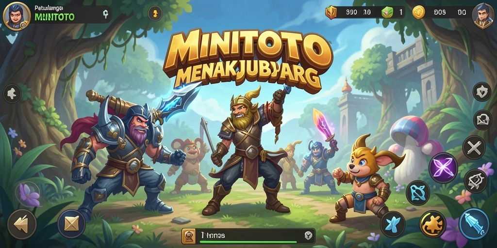 Gameplay RPG yang mendebarkan di MINITOTO.