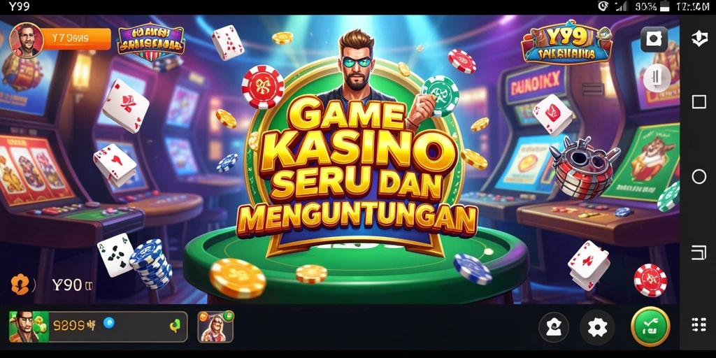 Tampilan gameplay Y89 yang mendebarkan dan menarik di kasino.